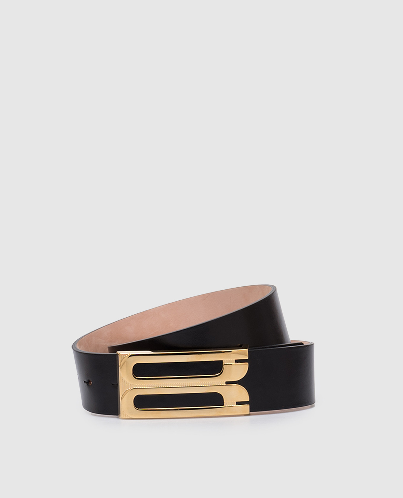 

Черный кожаный ремень Jumbo Frame, Ремни