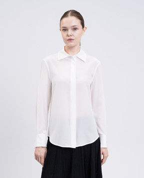 PROENZA SCHOULER Белая блуза Arabella из шелка R2514024BS177