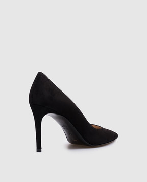 Stuart Weitzman Черные замшевые туфли Power SJ948