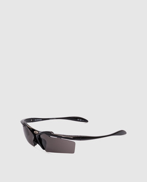 Balenciaga Черные очки Turbo Rectangle 830305T0007w