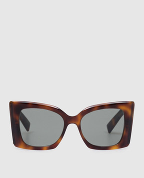 Saint Laurent Коричневі сонцезахисні окуляри SLM119BLAZE