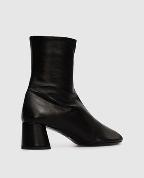 PROENZA SCHOULER Черные кожаные ботильоны Glove SH251025L002WL