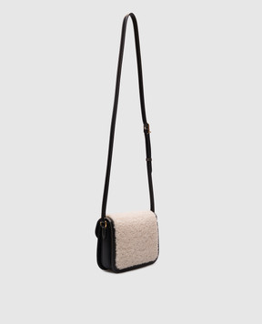 Valentino Біла комбінована сумка крос-боді з логотипом 7W2B0R46QVM