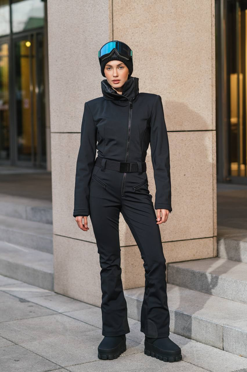 Goldbergh Черный горнолыжный комбинезон GB01698244 изображение 6