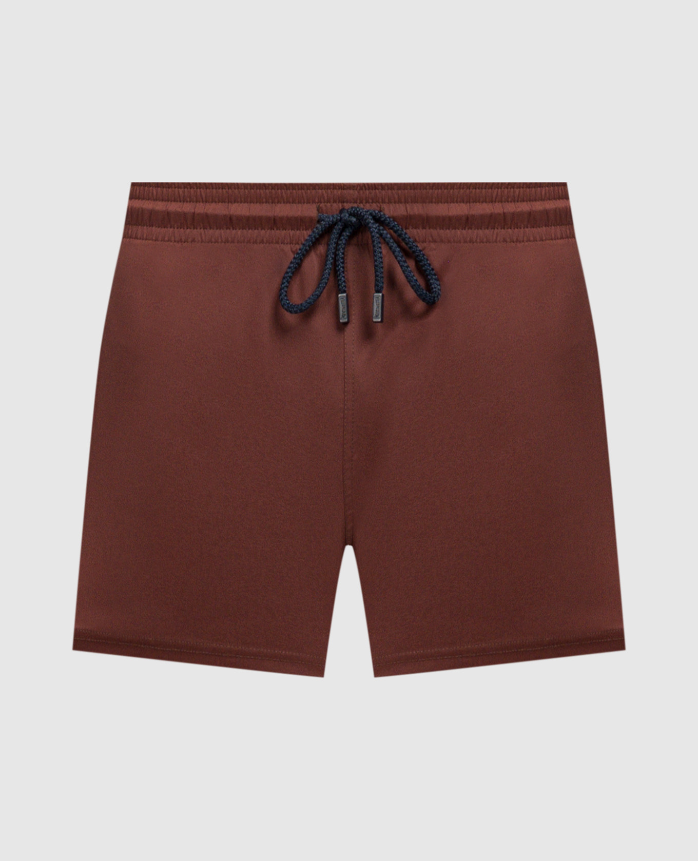Brown logo swim shorts