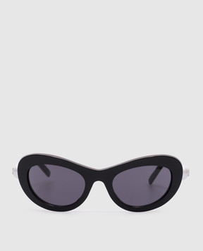 Givenchy Thelios Чорні сонцезахисні окуляри 4G Pearl з кристалами GV40070U