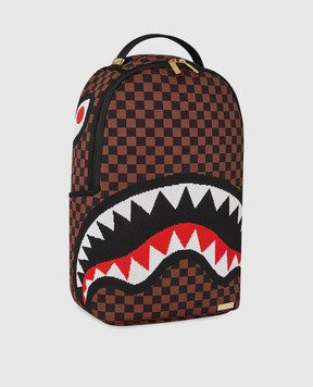 Sprayground Дитячий коричневий рюкзак Sharks In Paris 910B6778NSZ