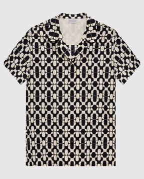 Moncler Сорочка в принт з нашивкою логотипа K10932F00018598H6