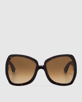 Tom Ford Коричневі сонцезахисні окуляри Jerry FT1222