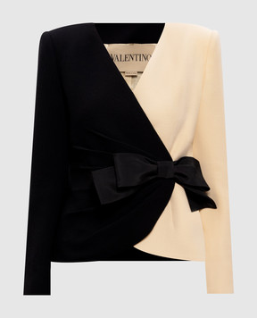 Valentino Жакет з вовни з бантом 7B0CE5209Q0