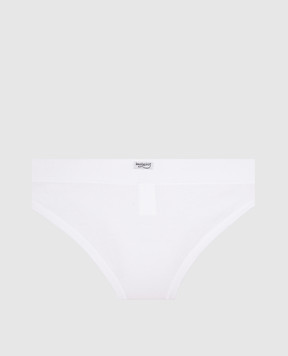 RiminiVeste Детские белые трусики Lovely с принтом Love B2821J