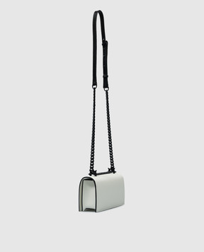 Alexander McQueen Белая кожаная сумка кросс-боди 6531341BLGZ