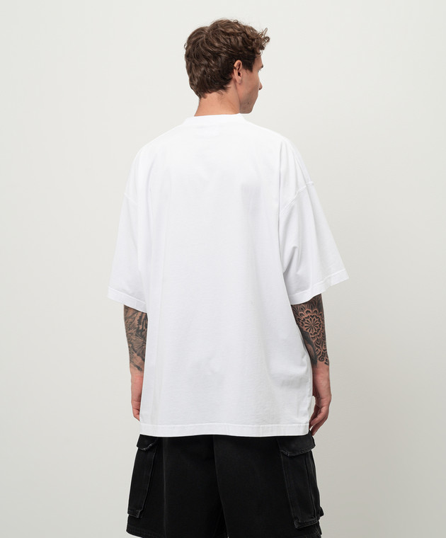 Vetements - Белая футболка с принтом No social media UA65TR120WM