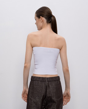 Brunello Cucinelli Білий топ M0T1802B19