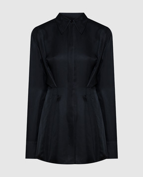 Rohe Черная блуза из шелка 41020125