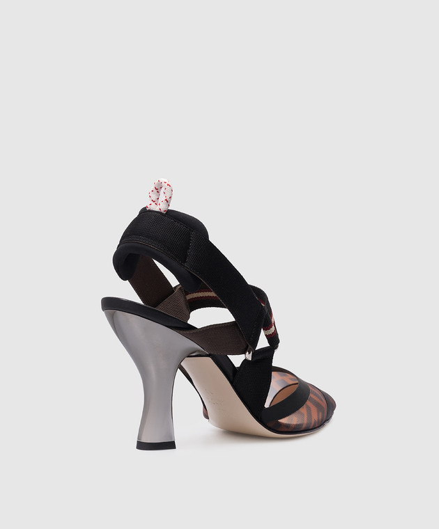 Fendi - Комбинированные слингбеки Colibri SHOES купить в Symbol
