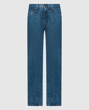 CO Синие джинсы с эффектом потертости 5346SOCD