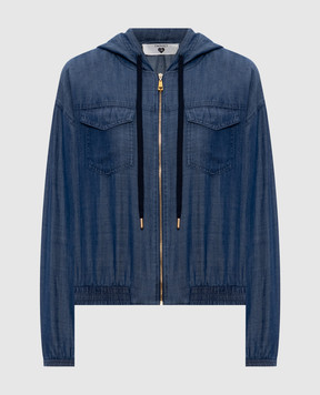 Twinset Синя спортивна куртка 251LL2DAA