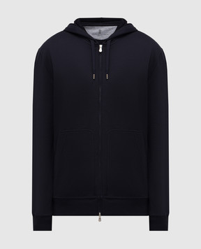 Brunello Cucinelli Синяя спортивная куртка MW8639069G