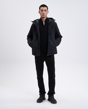 Stone Island Черная куртка с логотипом K2S154100047S0026
