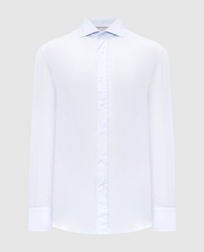 Brunello Cucinelli Блакитна сорочка MBUC41718