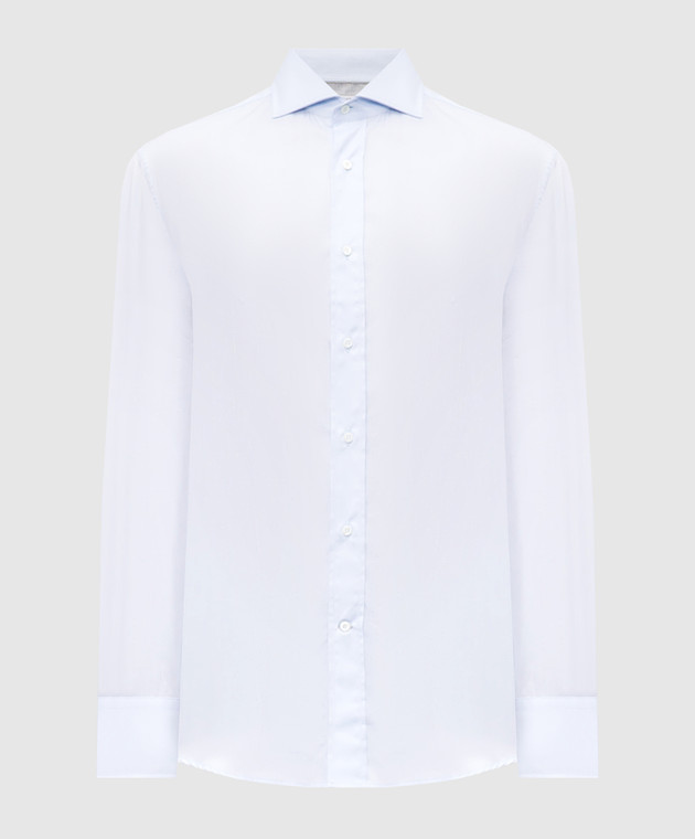 Brunello Cucinelli Блакитна сорочка MBUC41718