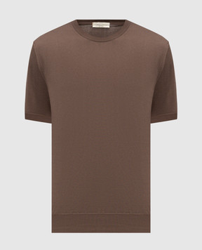 Cashmere&Whiskey Коричневая футболка MB003