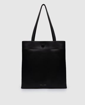 PROENZA SCHOULER Черная кожаная сумка-тоут Split HB244076L016Q