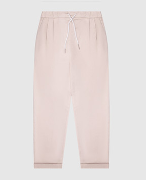 Brunello Cucinelli Детские брюки с отворотами B289LP113C