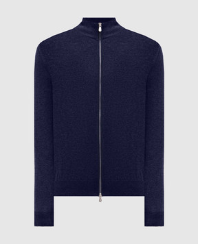 Brunello Cucinelli Синий кардиган из кашемира M2200106