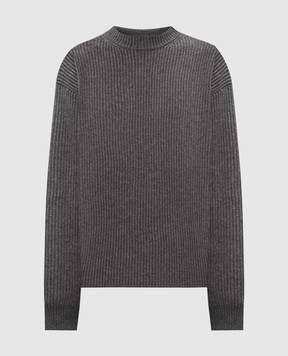 Jil Sander Сірий светр з вовни J02GP0223J14737