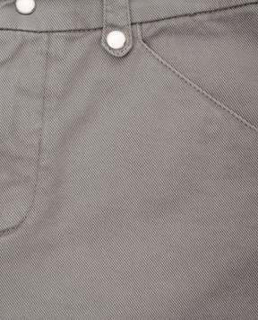 Brunello Cucinelli Детские серые джинсовые шорты B277PP908B
