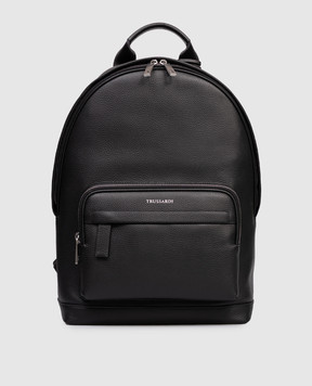 Trussardi Черный кожаный рюкзак Office Heritage Redefined Z586E005963NMBZ01L33