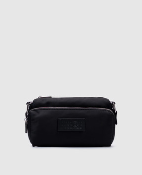 Maison Margiela MM6 Чорна сумка крос-боді з патчем логотипа SB5WG0025P6416w