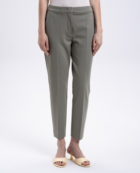 Max Mara Зелені штани PEGNO PEGNO