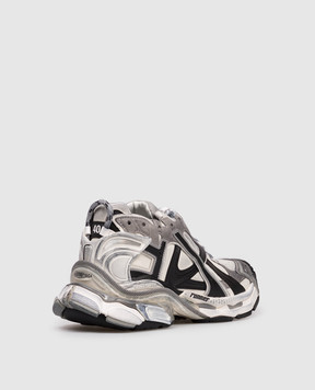 Balenciaga Серые кроссовки Runner 772767W3RNY