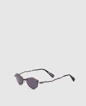 Kuboraum Серебристые складные солнцезащитные очки H48 KRSH48BB0000004Y
