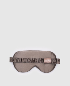 Dore & Rose Серая маска для сна из шелка PREMIUMSILKSLEEPMASK