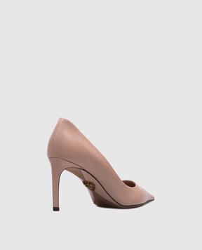 Dolce&Gabbana Бежевые кожаные туфли CD1893A5738