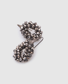 Peserico Сірі сережки з намистинами S35442C0CC447