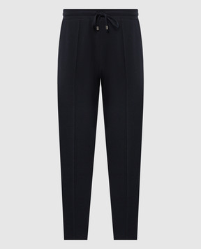 Canali Синие спортивные штаны MJ02045T0843