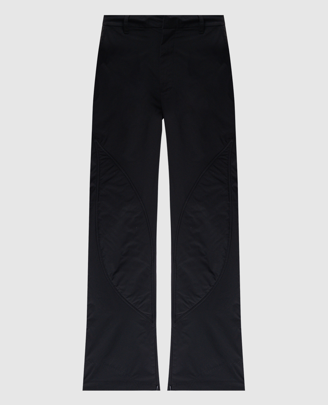 

Черные брюки PADDED TECHNICAL, Черный, Прямые брюки