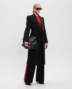 WARDROBE.NYC Червоний укорочений лонгслів W1073R15