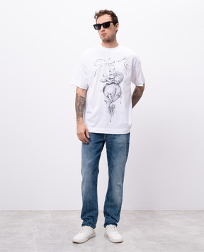 Givenchy Сині джинси з проріхами BM51HB5YB6
