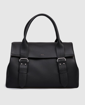 Max Mara Чорна шкіряна сумка ARCHETIPO ARCHETIPO8V2