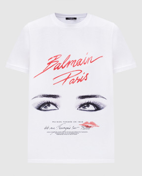 Balmain Белая футболка Beauty EF0EF145GE90