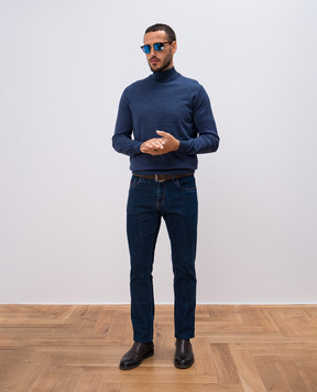 Scissor Scriptor Сині джинси COSTANTINO з вишивкою і патчем логотипа COSTANTINOT0463665