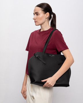 PROENZA SCHOULER Чорна шкіряна сумка-тоут Days HB251082C329S