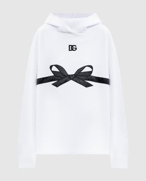 Dolce&Gabbana Белый худи с логотип логотип логотип логотип F9S94ZGDC6D