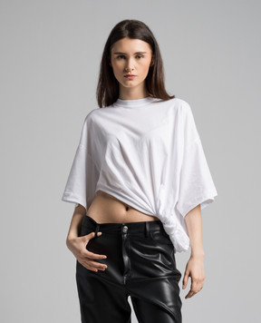Max Mara Sportmax Белая футболка AFGANO AFGANO